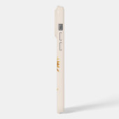 Stralende zonnebloem iPhone hoesje (Linkerkant)