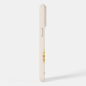 Stralende zonnebloem iPhone hoesje (Rechterkant)