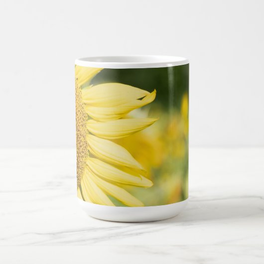 Stralende zonnebloem Mok (Center)