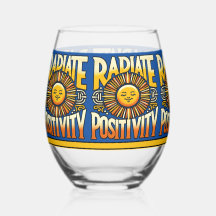 Stralenpositiviteit lachende zon