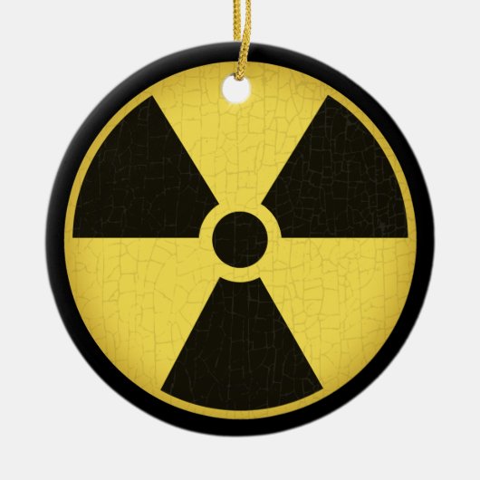 Straling 1 keramisch ornament (Voorkant)