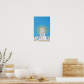 Straling Boven Malta Poster (Keuken)
