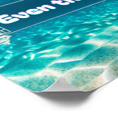 Straling van de diepten van de oceaan poster (Hoek)