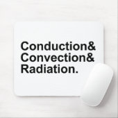 Straling van geleidingsgeleiding | Warmteoverdrach Muismat (Met muis)