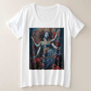 Straling van Kali Grote Maat T-shirt