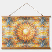 Straling van positieve energie hangend wandkleed (Voorkant)