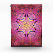 stralingscaleidoscoop van het hart fotoblokken (Voorkant)