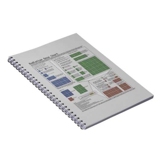 Stralingsdoseringsschema (Physics) Notitieboek (Rechterzijde)