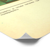 stralingsdosimeter wordt voortgezet poster (Hoek)