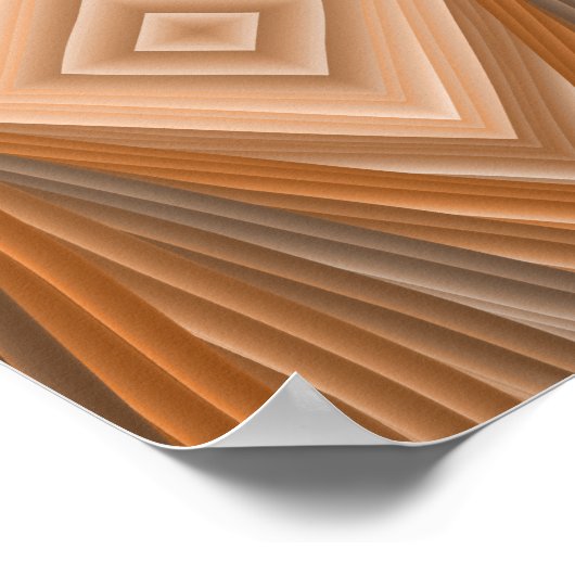 Stralingsdraden: het Poster van de kleurverbinding (Hoek)