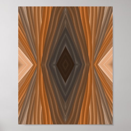 Stralingsdraden: het Poster van de kleurverbinding (Voorkant)