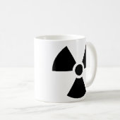 Stralingsdrieblad-symbool Koffiemok (Voorkant rechts)