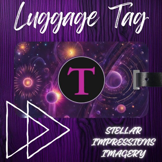 stralingsflux bagagelabel