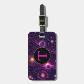 stralingsflux bagagelabel (Voorkant verticaal)