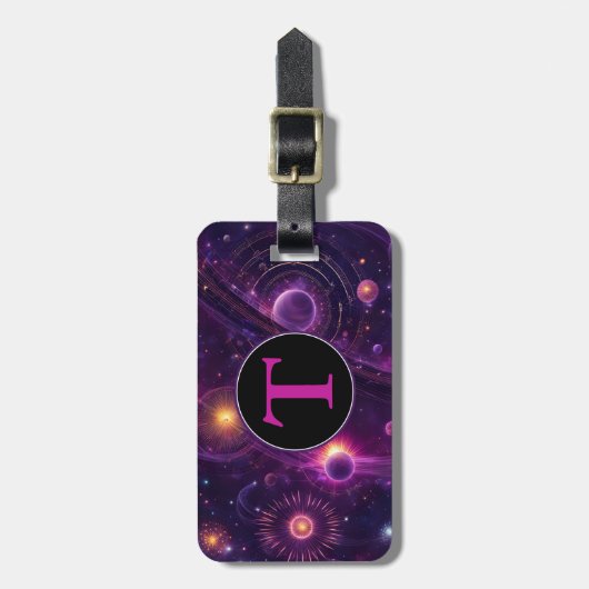 stralingsflux bagagelabel (Voorkant verticaal)