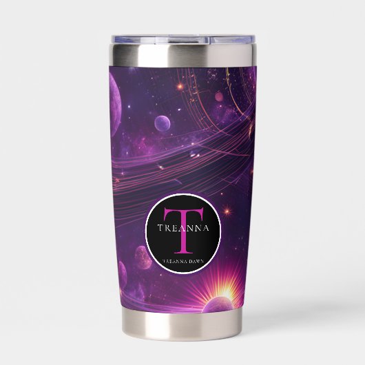 stralingsflux geïsoleerde drinkbeker (Voorkant)