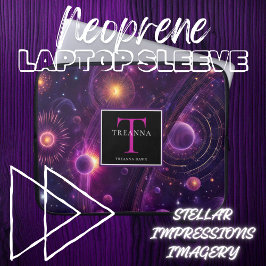 stralingsflux laptop sleeve