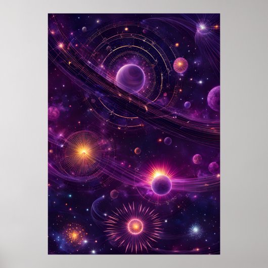 stralingsflux poster (Voorkant)