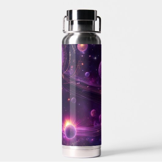 stralingsflux waterfles (Achterkant)