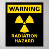 Stralingsgevaar Poster (Voorkant)