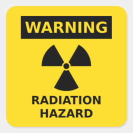 Stralingsgevaar Sticker