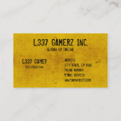  stralingsgevarenaanduiding visitekaartje (Achterkant)