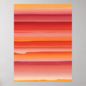 Stralingsgradiënt - Intense kunst voor kleuroverga Poster (Voorkant)