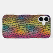 stralingshexagonspectrum iPhone hoesje (Achterkant horizontaal)