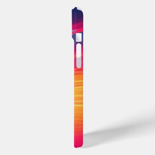 Stralingshorizon: Zonsondergang Glow Case-Mate iPhone Case (Achterkant / Links)