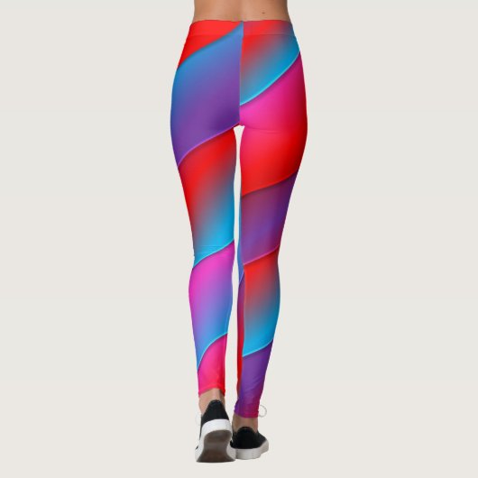 stralingskleur leggings (Achterkant)