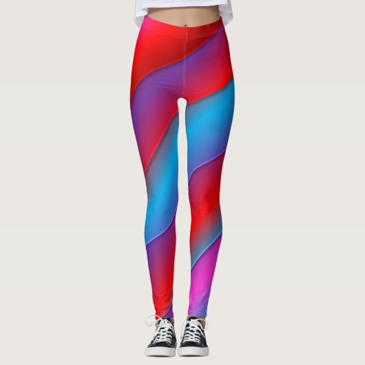 stralingskleur leggings (Voorkant)