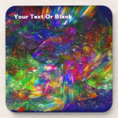 stralingsopaal bier onderzetter (Voorkant)