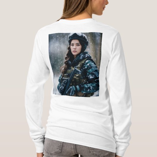 stralingsopstand t-shirt (Achterkant)