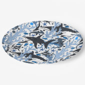 Stralingspatroon Papieren Bordje (Gekanteld)