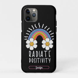 Stralingspositiviteit | Kleurrijke regenboog en bl Case-Mate iPhone Case