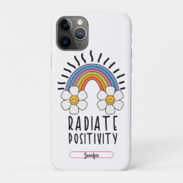 Stralingspositiviteit | Kleurrijke regenboog en bl Case-Mate iPhone Case
