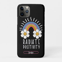 Stralingspositiviteit | Kleurrijke regenboog en bl Case-Mate iPhone Case