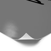 Stralingspositiviteit | Kleurrijke regenboog en bl Perfect Poster (Hoek)