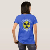 Stralingssymbool Radiating Joy sinds 2024 Grunge T-shirt (Achterkant volledig)
