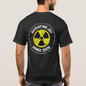 Stralingssymbool stralende vreugde sinds 2025 Grun T-shirt (Achterkant)