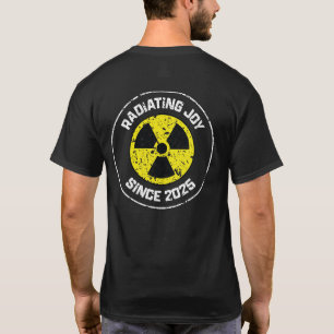 Stralingssymbool stralende vreugde sinds 2025 Grun T-shirt