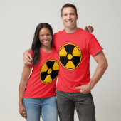 Stralingssymbool T-shirt (Unisex)