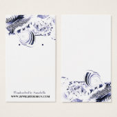 Stralingsthema Verdiende houder Aangepaste juwelen Visitekaartjes (Voorkant /achterkant)