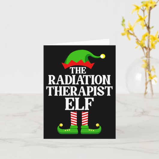 StralingsTherapeut Elf Familie Matching Groep Chri Kaart (Gele Bloem)