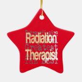 Stralingstherapie-extraordinaire Keramisch Ornament (Achterkant)