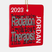 Stralingstherapie Extraordinaire KLANT Keramisch Ornament (Rechts)