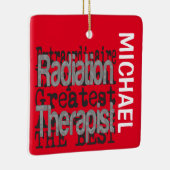 Stralingstherapie Extraordinaire KLANT Keramisch Ornament (Rechts)