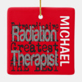 Stralingstherapie Extraordinaire KLANT Keramisch Ornament (Achterkant)