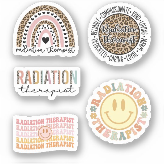 Stralingstherapie, Funny Radiation Therapist Pack Sticker (Voorkant)