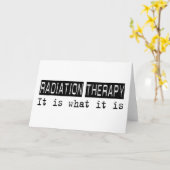Stralingstherapie Het is Kaart (Gele Bloem)